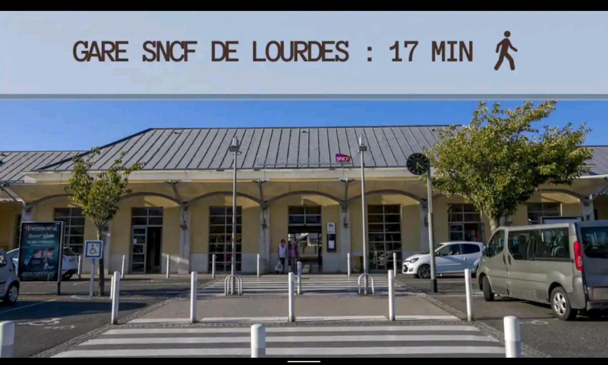 T2 Avec Balcon Plein Sud Daire Lourdes Dış mekan fotoğraf